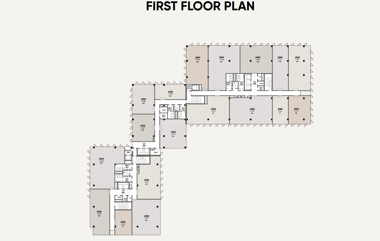 Floor Plan - Mall W55 Waterway New Cairo - Waterway Developments