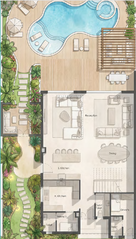 Floor Plan - هاسيندا راس الحكمة
