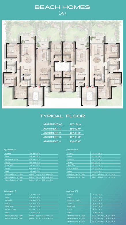 Plan 1 - Hacienda Ras El Hekma Palm Hills