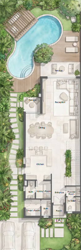 Floor Plan - هاسيندا راس الحكمة