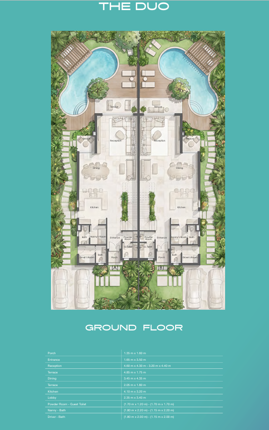 Plan 25 - Hacienda Ras El Hekma Palm Hills