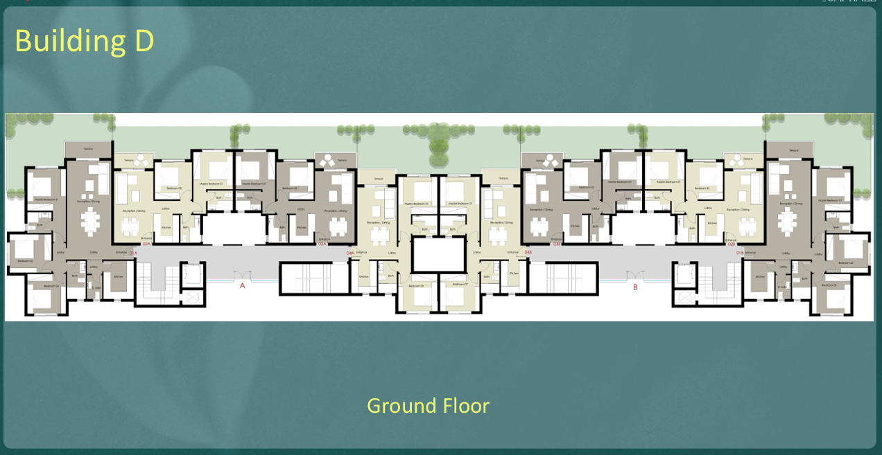 Floor Plan - كمبوند فيلاج دو لا كابيتال بالم هيلز العاصمة الإدارية Compound Village de La Capitale
