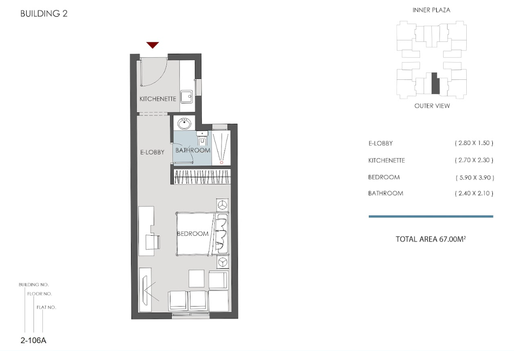 Swiss Belresidences floor plan