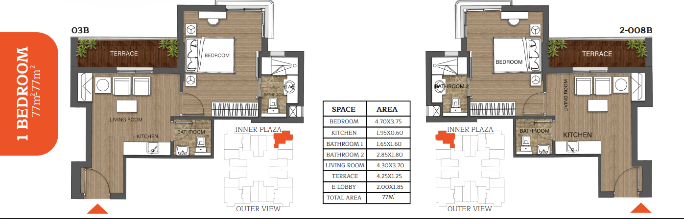 Swiss Belresidences floor plan