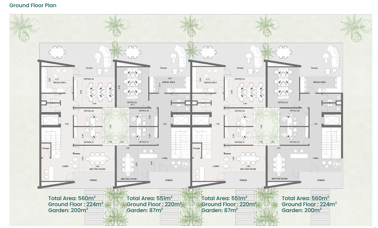 Floor Plan - كمبوند بيينج نيو زايد الشيخ زايد - Being New Zayed