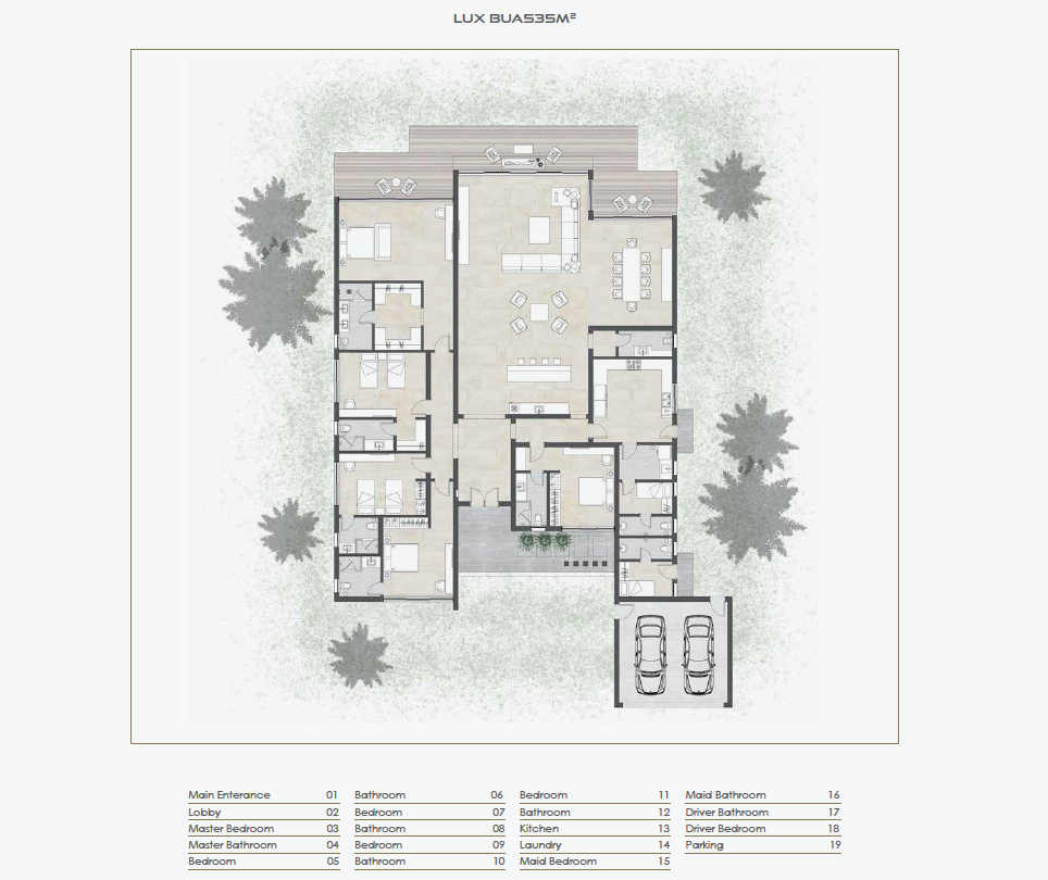Floor Plan - قطامية كوست