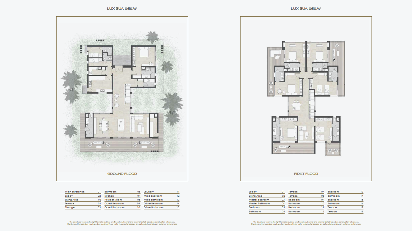 Floor Plan - قطامية كوست