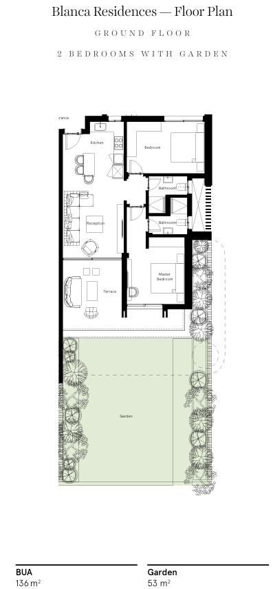 Floor Plan - Blanca in Somabay by Somabay