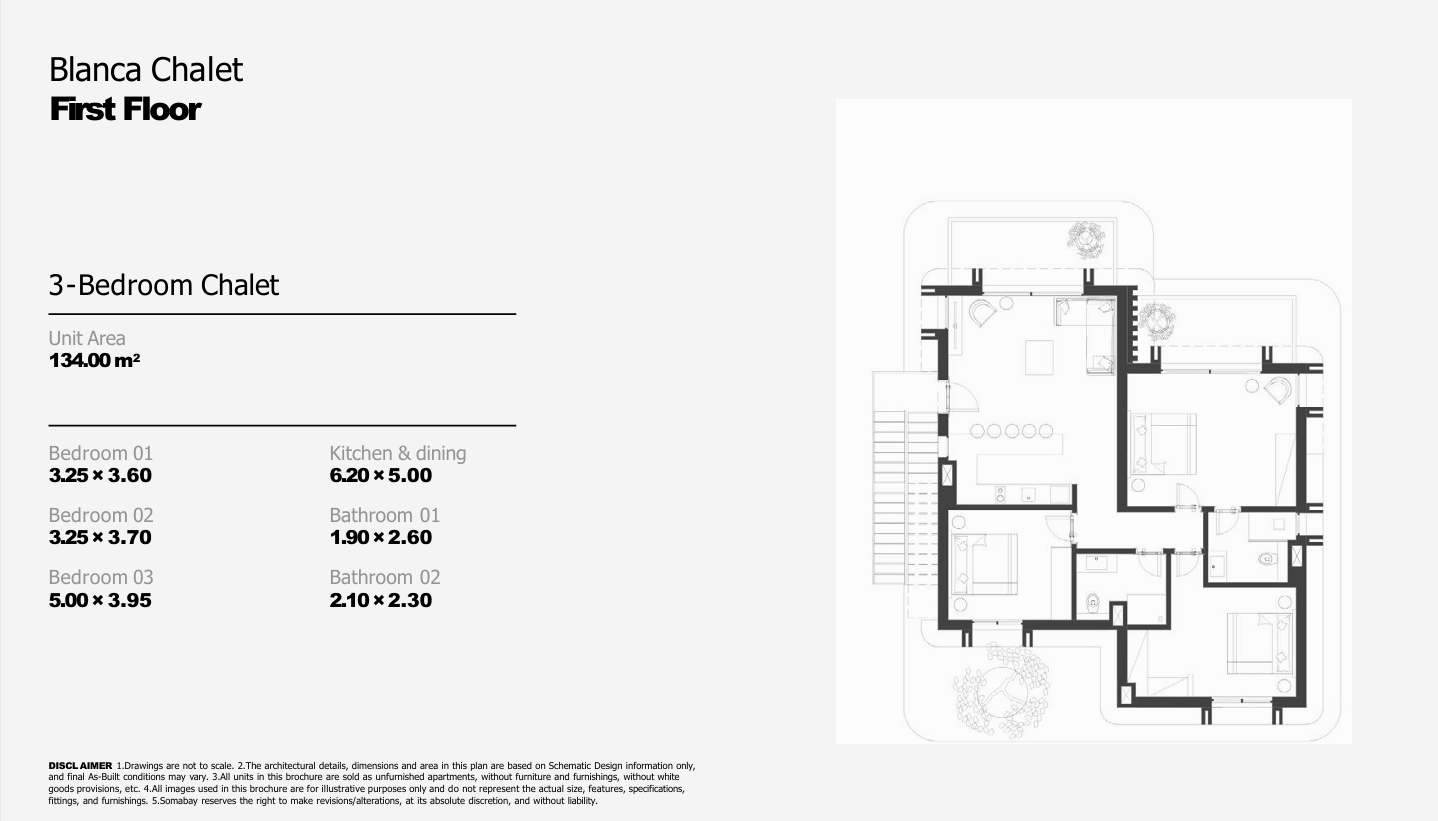 Floor Plan - Blanca in Somabay by Somabay