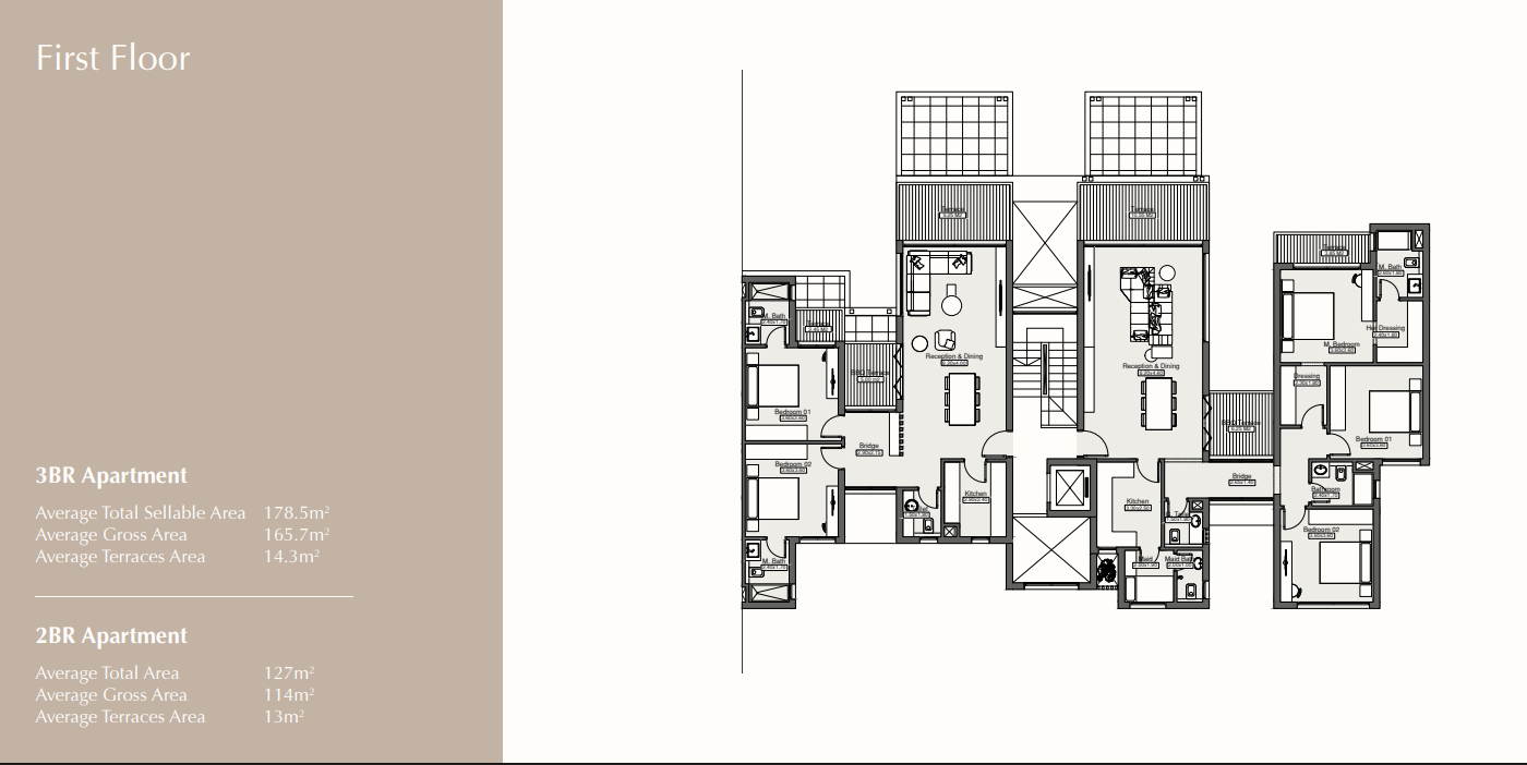 Floor Plan - هيلز اوف وان زايد الجديدة من بيبول اند بلاسيز