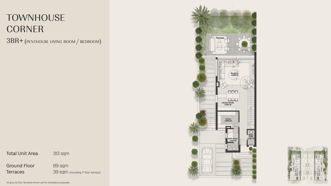 Floor Plan - هيلز اوف وان زايد الجديدة من بيبول اند بلاسيز