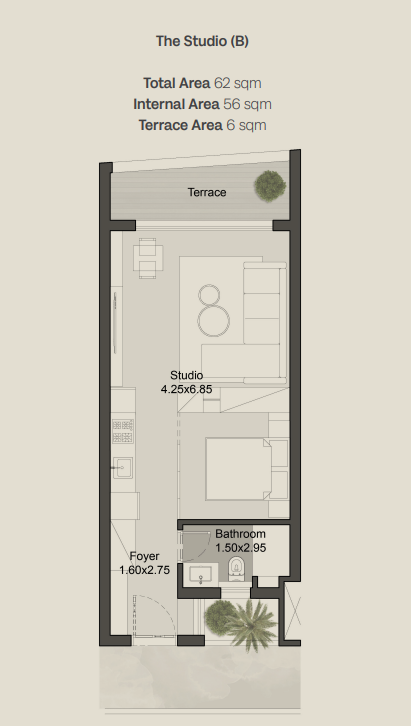 Floor Plan - هيلز اوف وان زايد الجديدة من بيبول اند بلاسيز