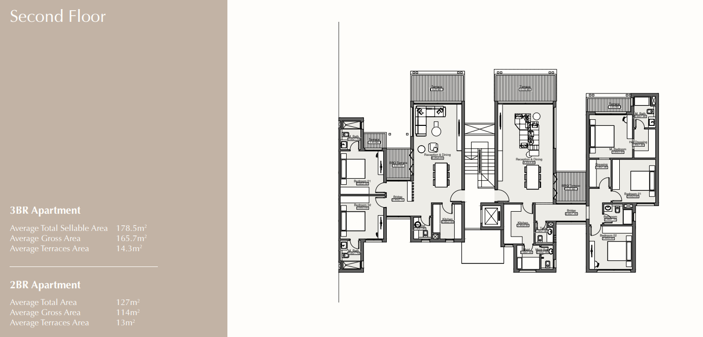 Floor Plan - هيلز اوف وان زايد الجديدة من بيبول اند بلاسيز