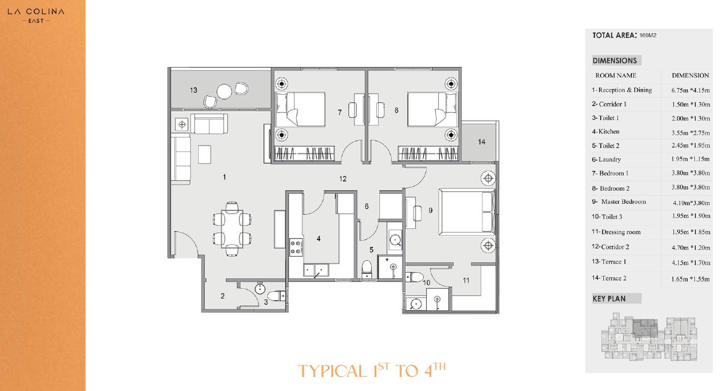 Floor Plan - كمبوند لاكولينا إيست التجمع الخامس