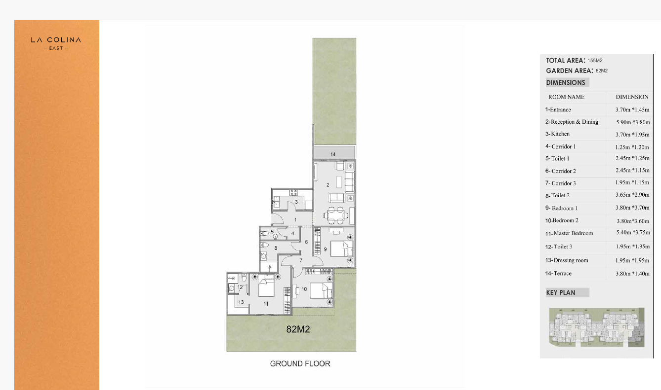 Floor Plan - كمبوند لاكولينا إيست التجمع الخامس