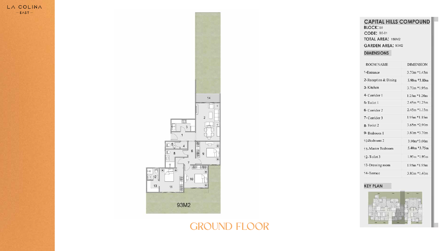 Floor Plan - كمبوند لاكولينا إيست التجمع الخامس