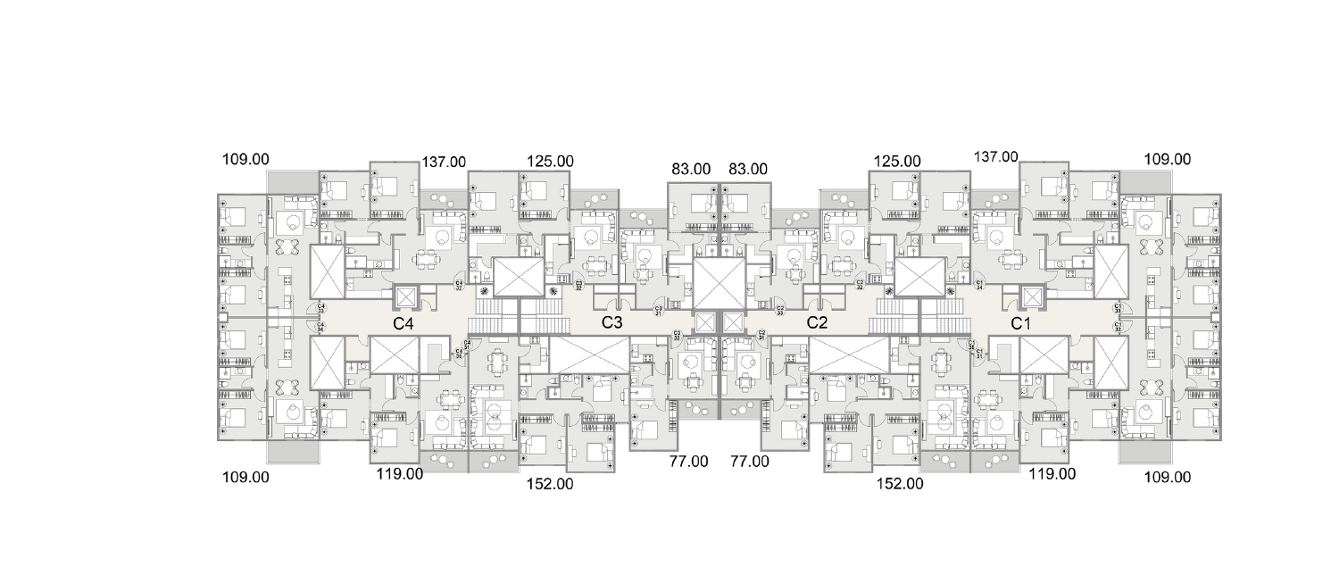 Floor Plan - كمبوند لاكولينا إيست التجمع الخامس