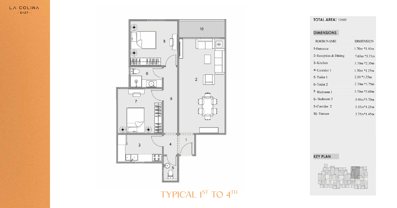 Floor Plan - كمبوند لاكولينا إيست التجمع الخامس