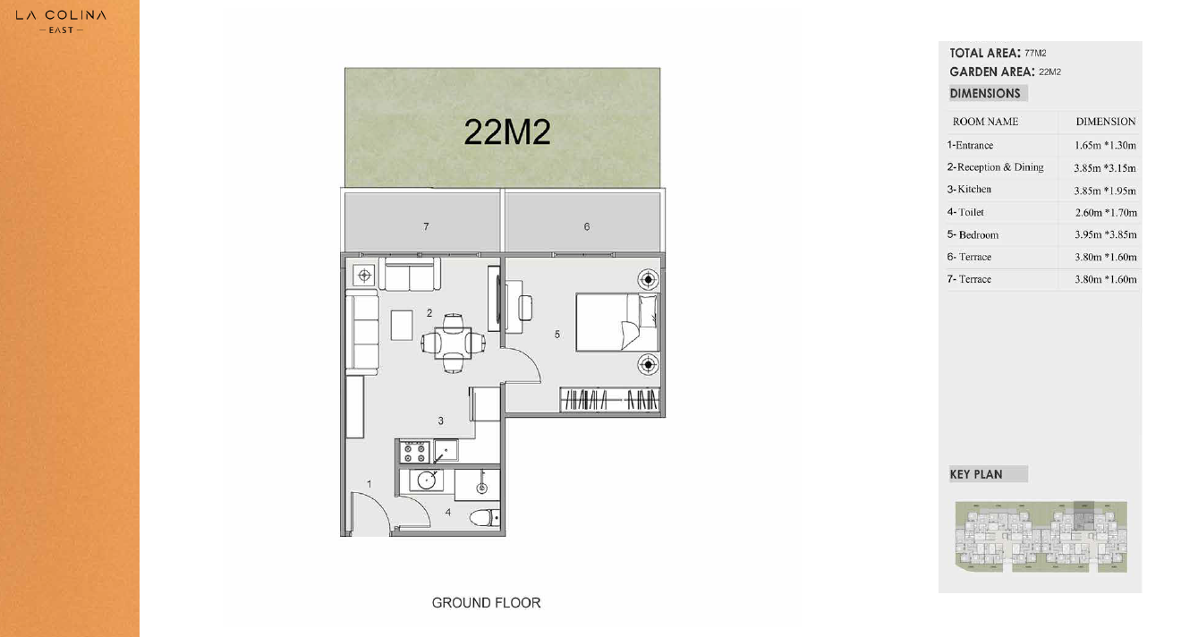 Floor Plan - كمبوند لاكولينا إيست التجمع الخامس