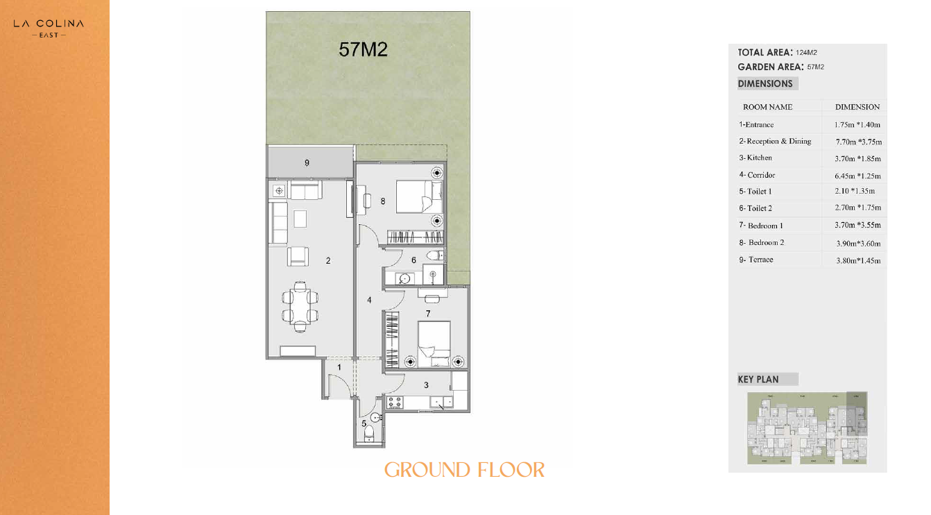 Floor Plan - كمبوند لاكولينا إيست التجمع الخامس