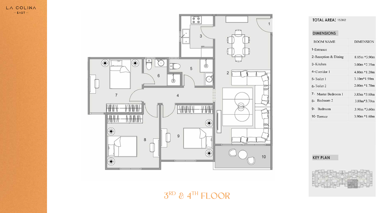 Floor Plan - كمبوند لاكولينا إيست التجمع الخامس