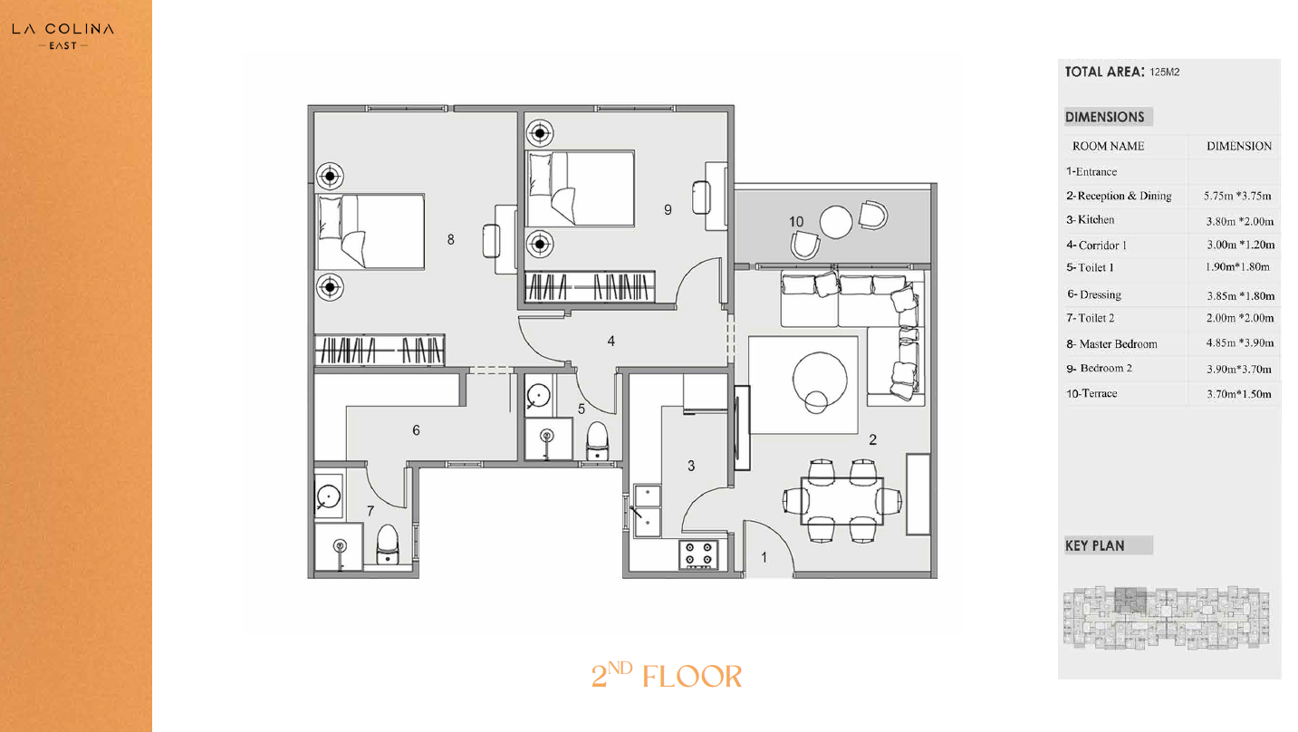 Floor Plan - كمبوند لاكولينا إيست التجمع الخامس