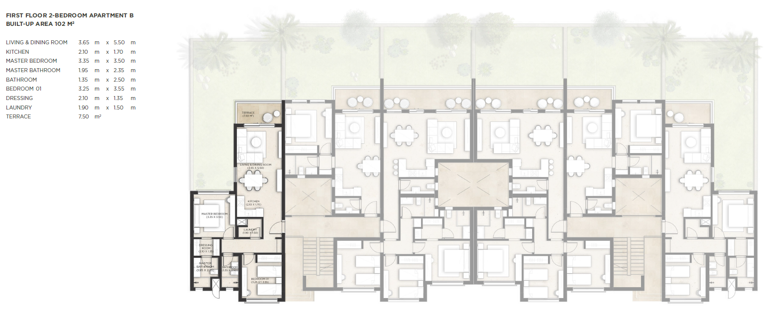 Plan 1 - Makadina Hurghada