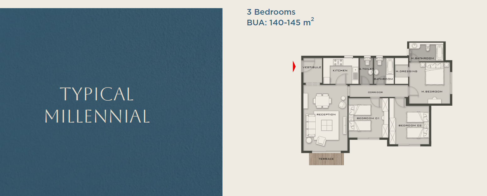 مخطط 1 - كريك فيو ايلاندز