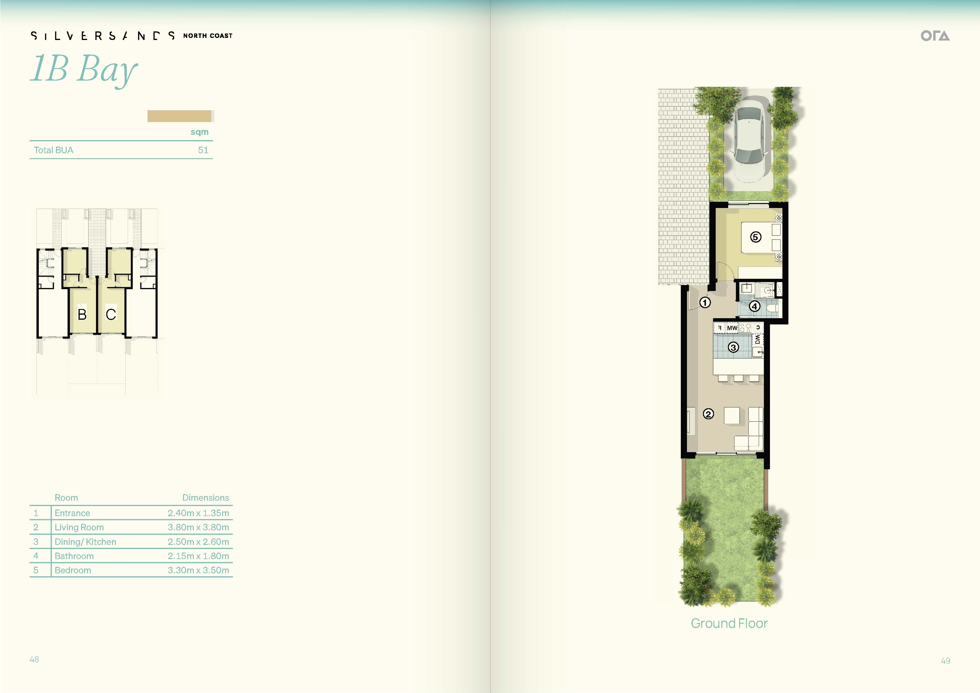 Plan 1 - Silver Bay