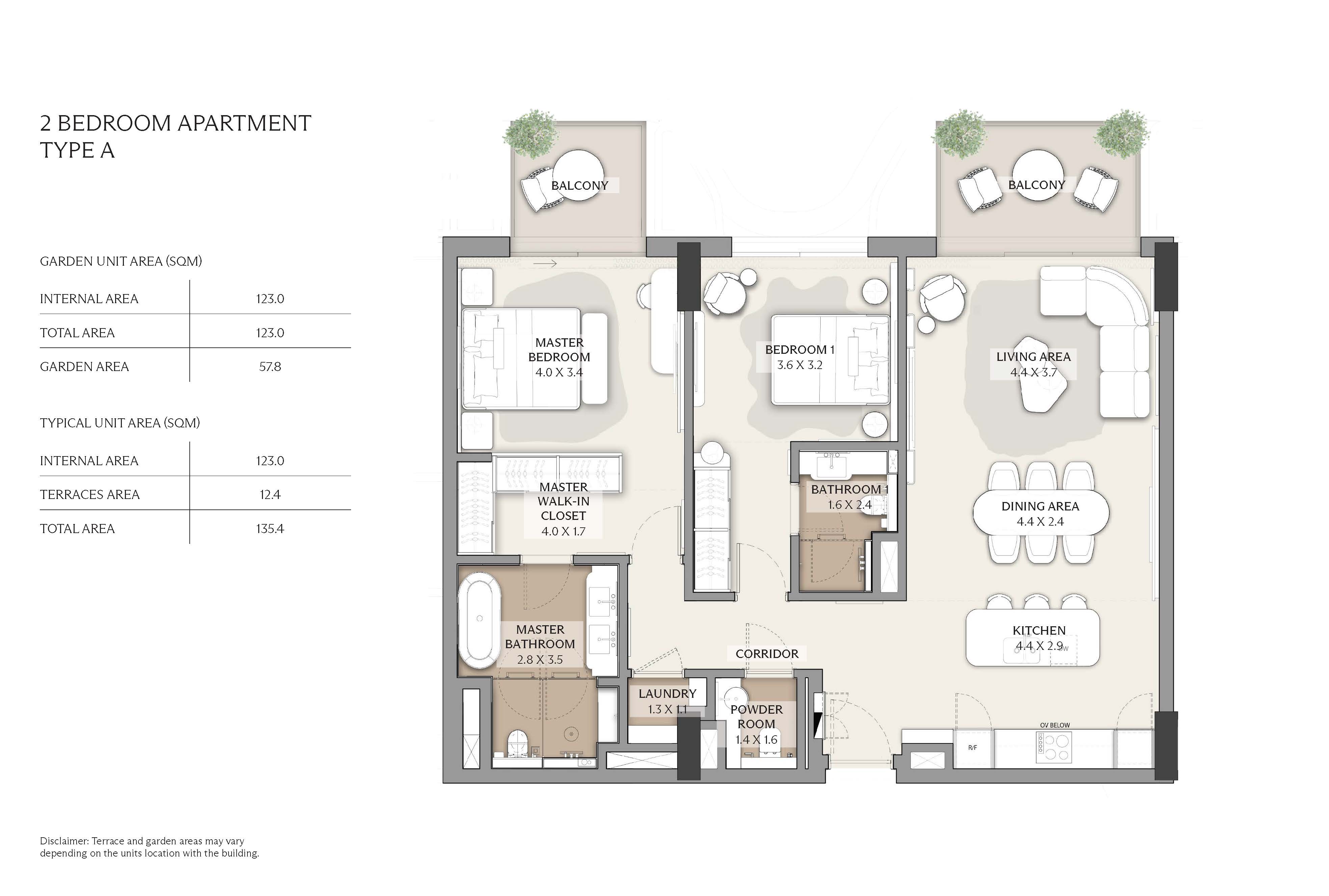 Plan 2 - Marina waterfront residences