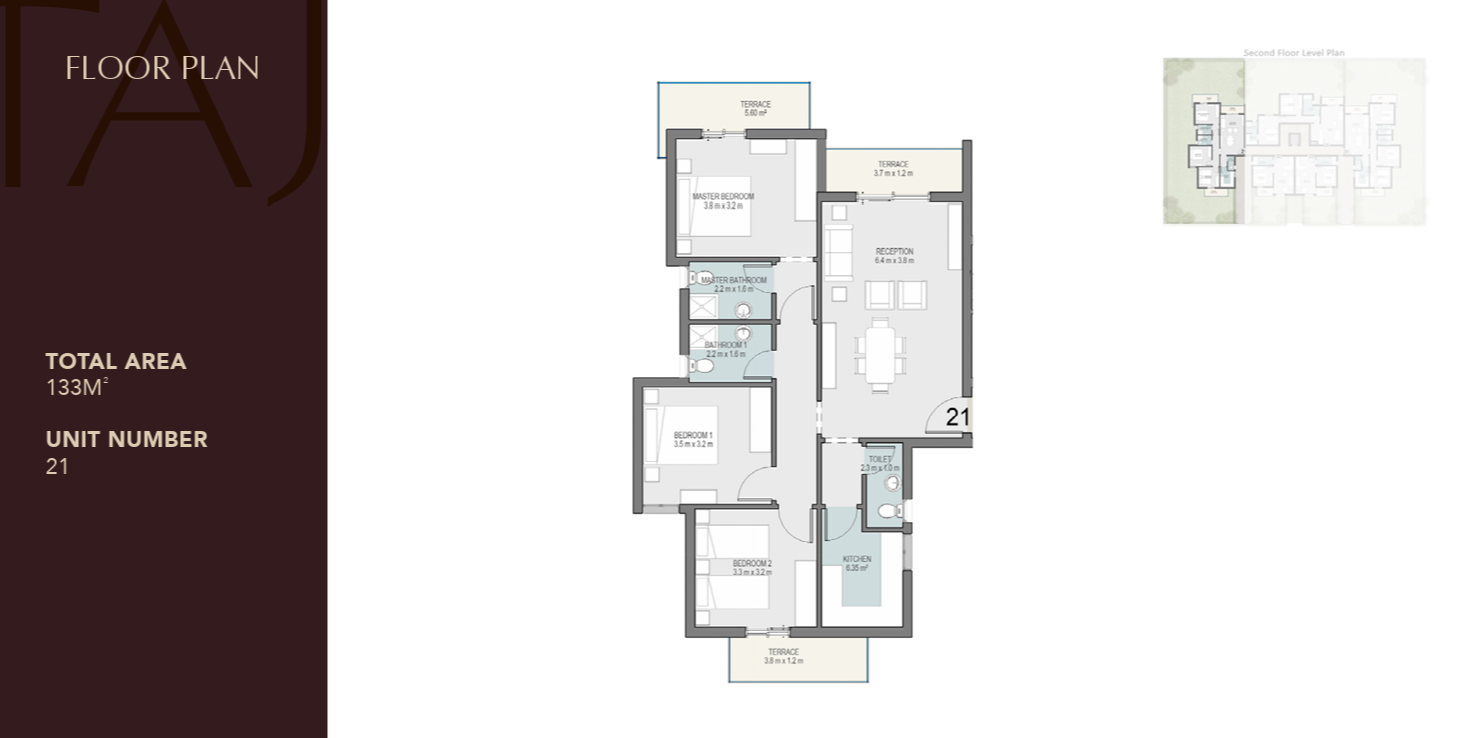 Plan 10 - Taj City New Phase