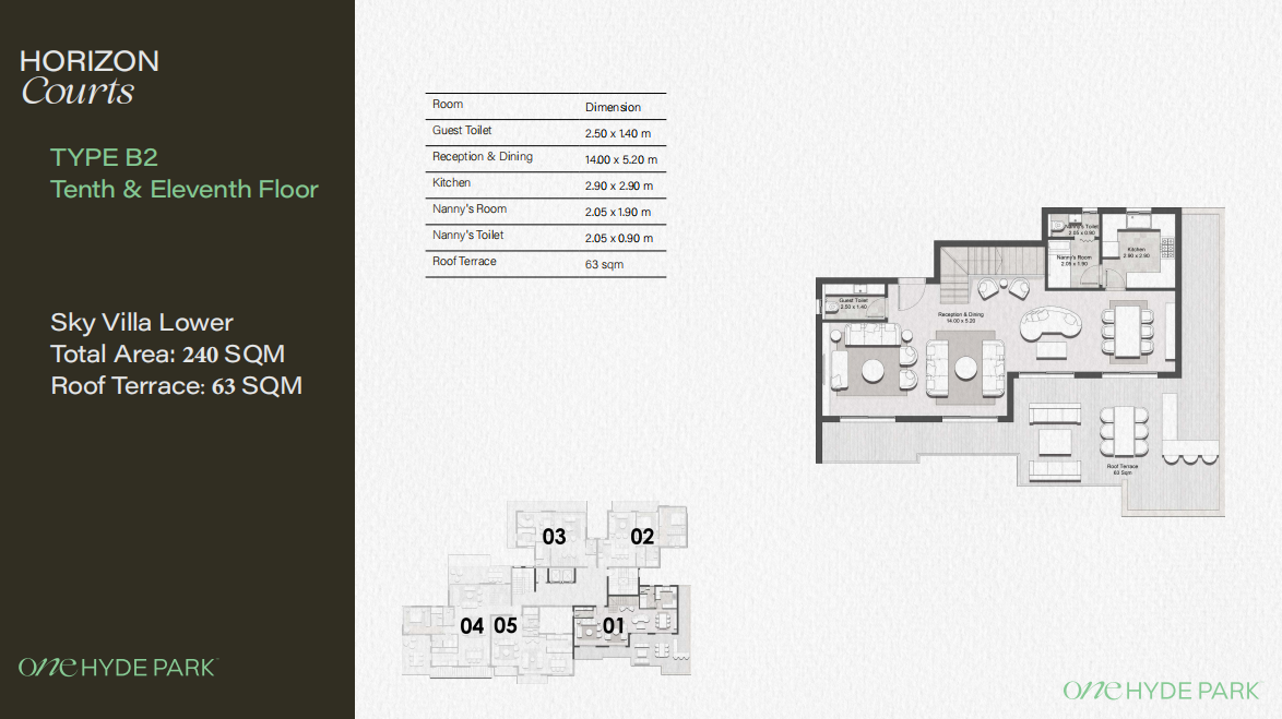 Plan 30 - One Hyde Park New Cairo