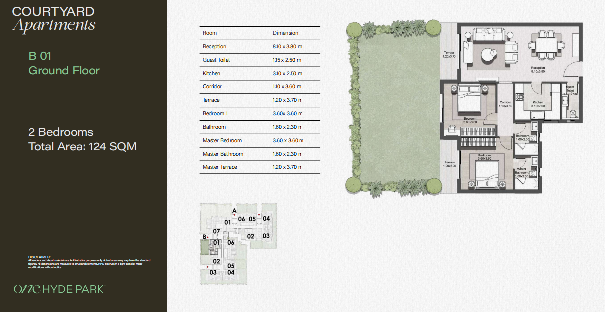 Plan 35 - One Hyde Park New Cairo