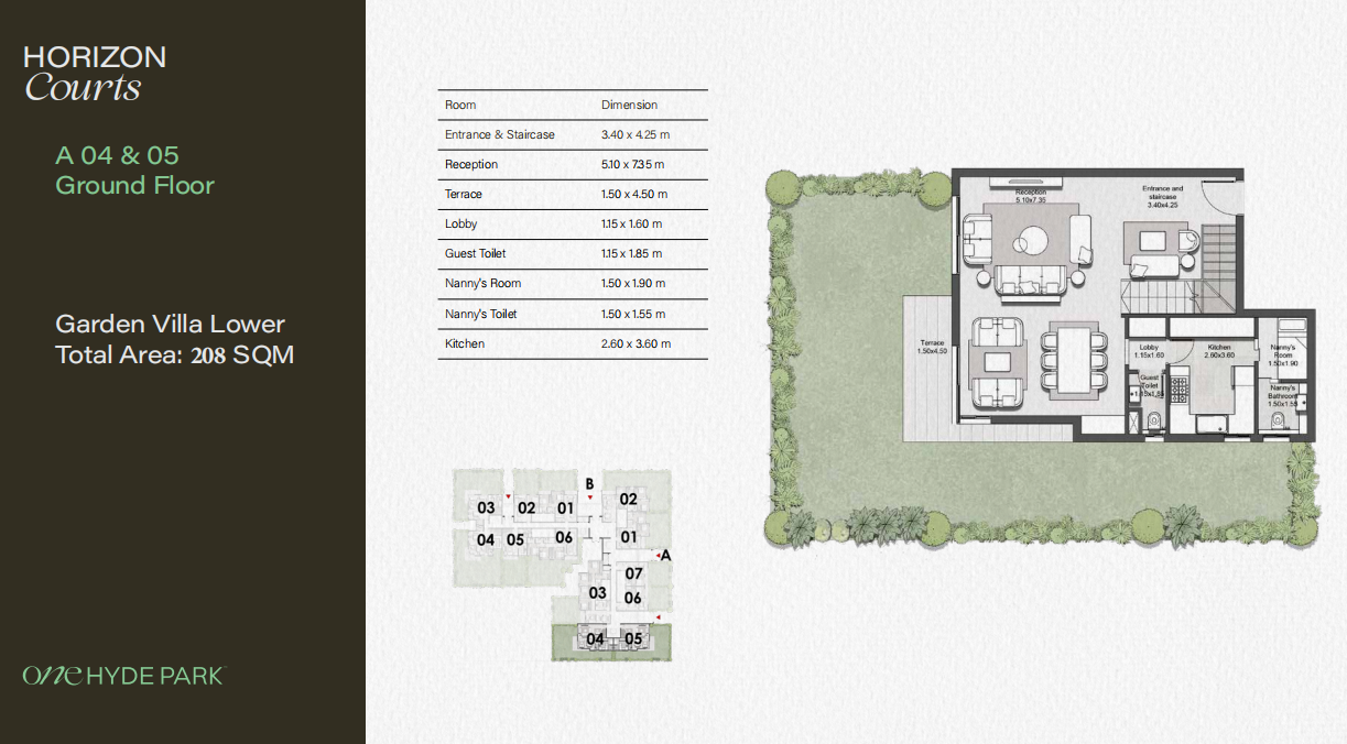 Plan 19 - One Hyde Park New Cairo