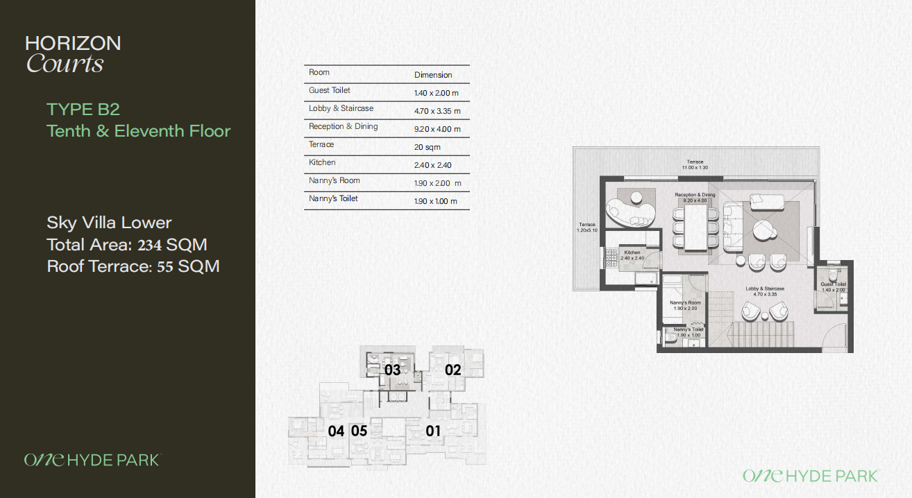 Plan 36 - One Hyde Park New Cairo