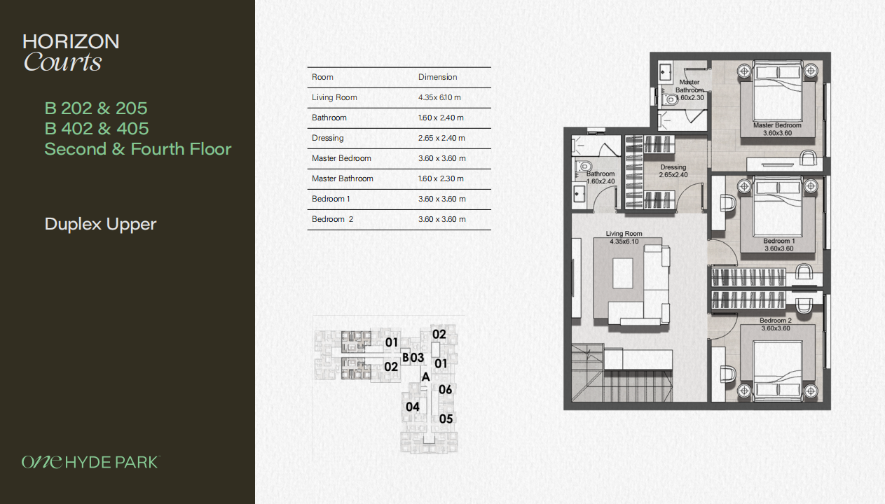 Plan 26 - One Hyde Park New Cairo