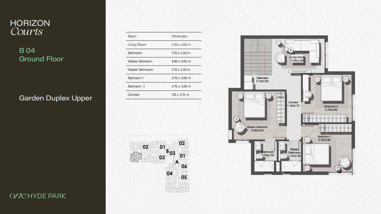 Plan 28 - One Hyde Park New Cairo