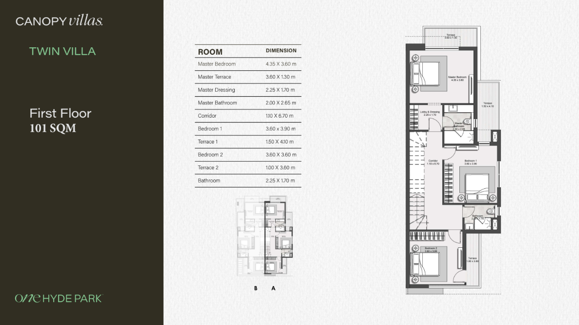 Plan 47 - One Hyde Park New Cairo