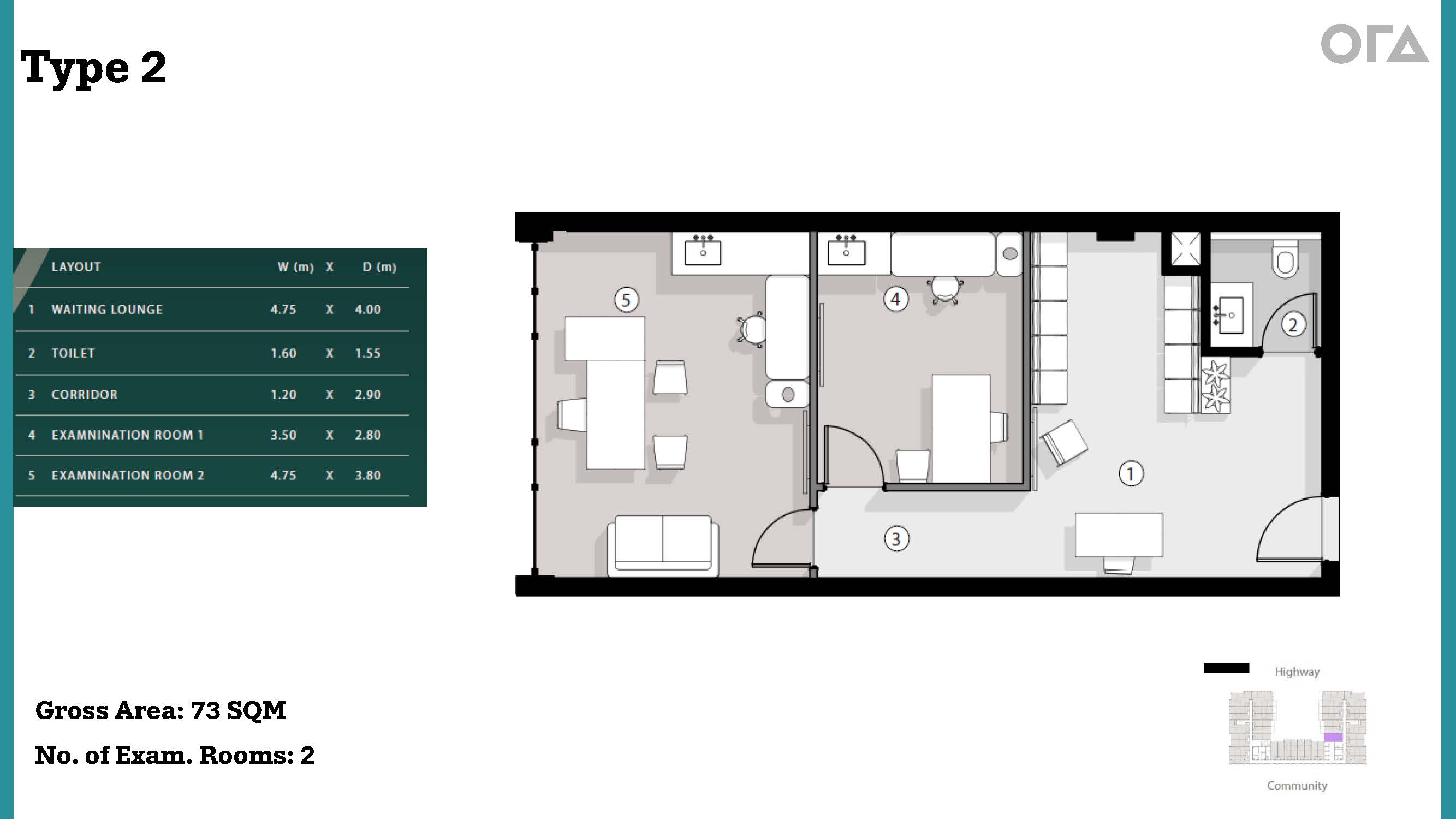 Plan 2 - SOLANA EASTLANE