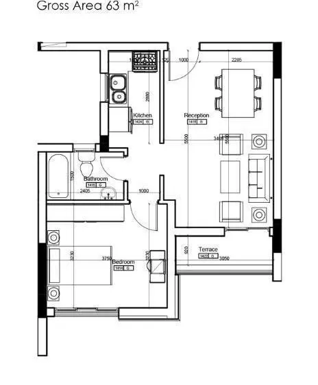 Studio - Aria Compound Sabbour Mostkabal City