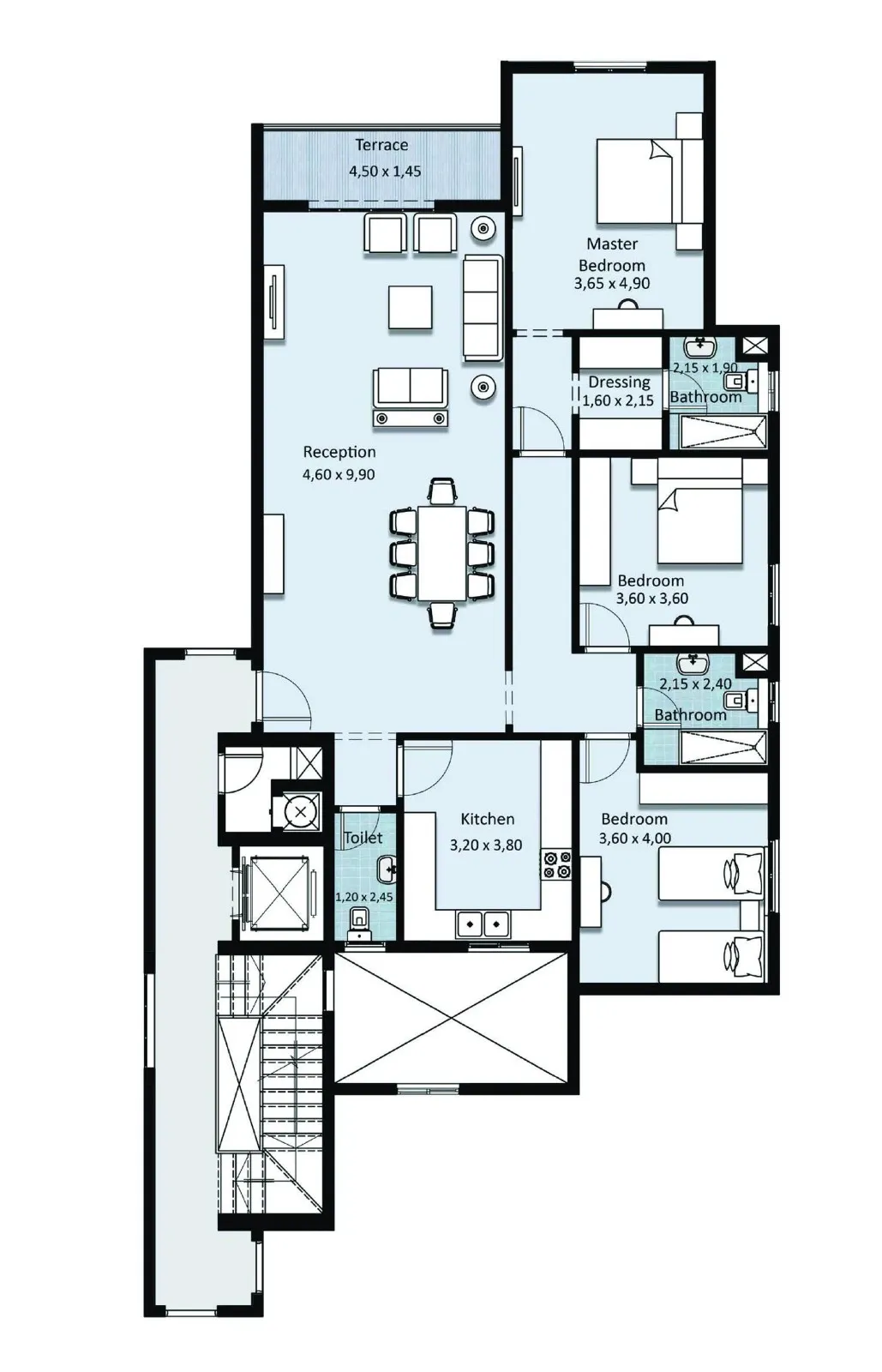 Apartment - سكاي لاين معمار المرشدي القطامية - Skyline Egypt Compound