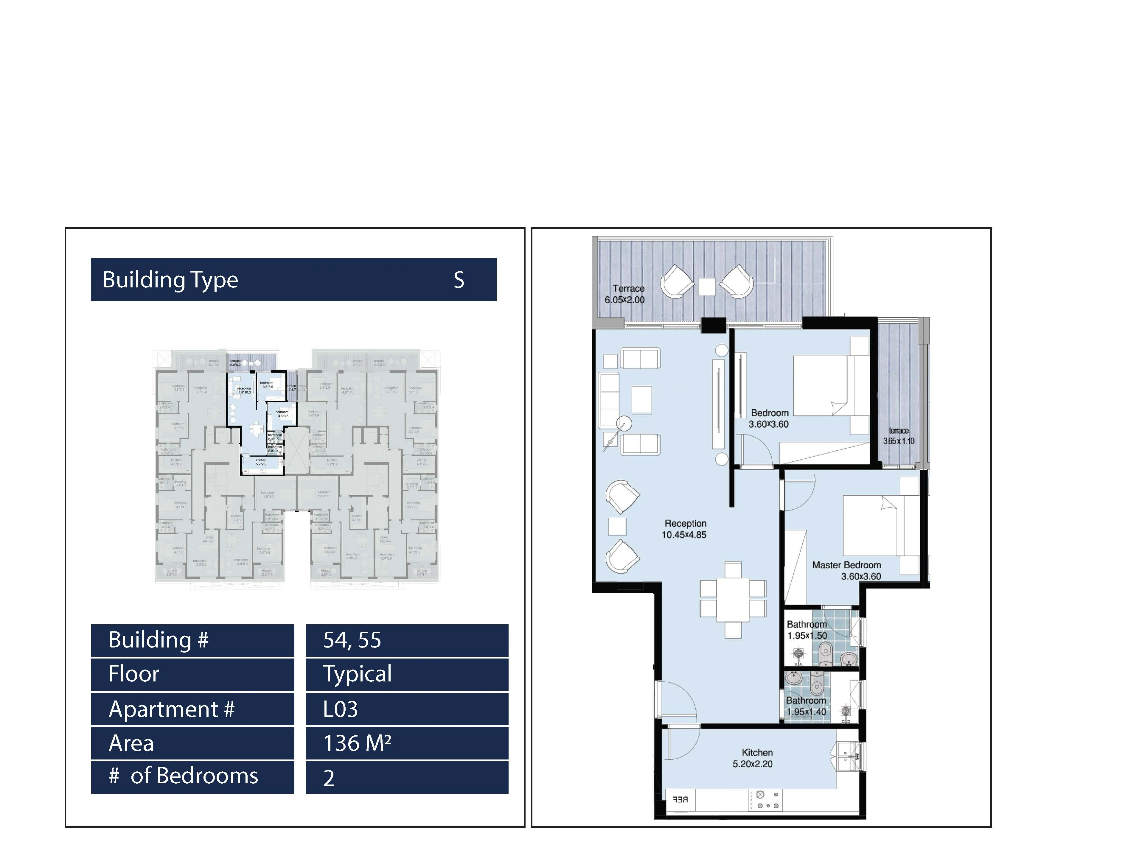 Apartment - سكاي لاين معمار المرشدي القطامية - Skyline Egypt Compound