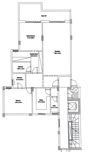 Penthouse - سكاي لاين معمار المرشدي القطامية - Skyline Egypt Compound