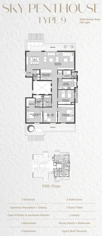 Apartment - كمبوند سوديك ايست تاون التجمع الخامس - Eastown New Cairo