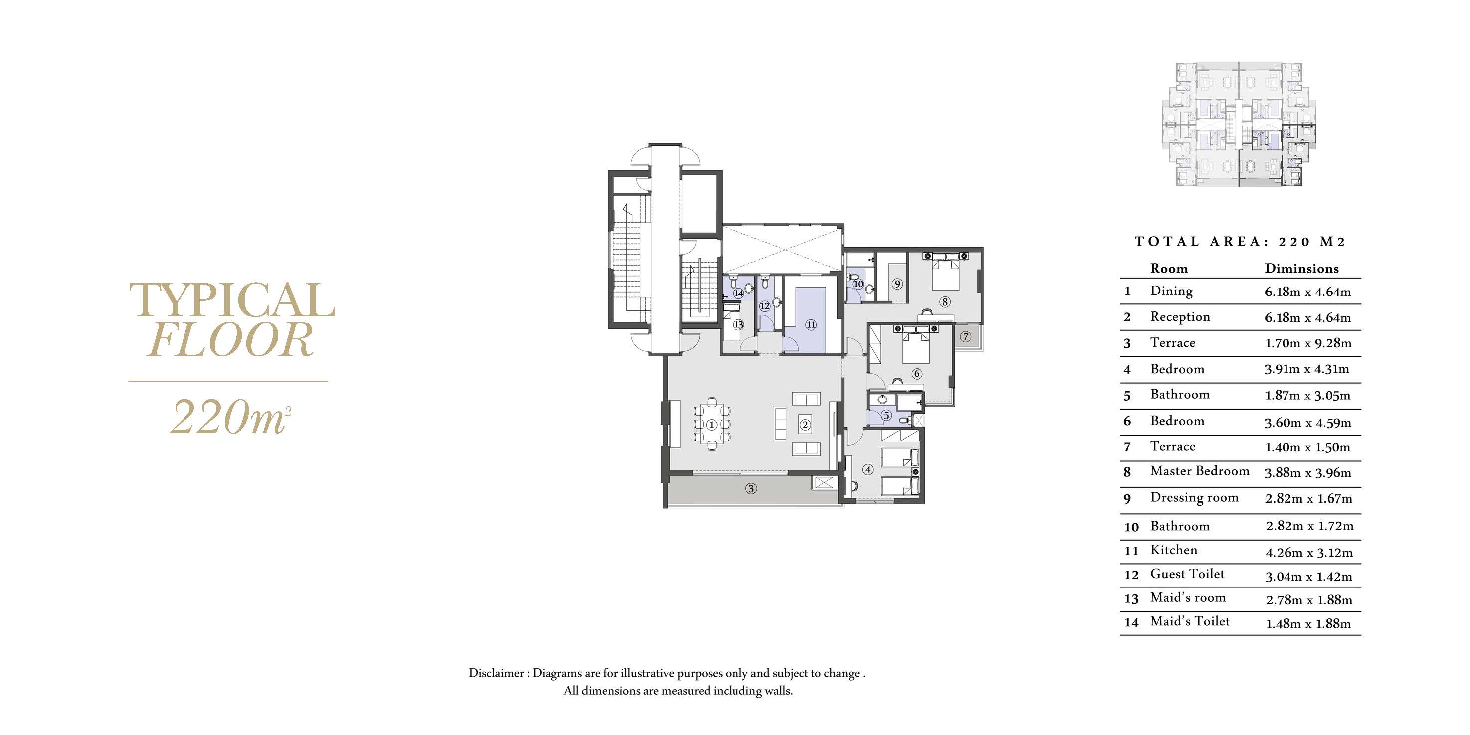 Floor Plan - El Patio ORO New Cairo Compound La Vista