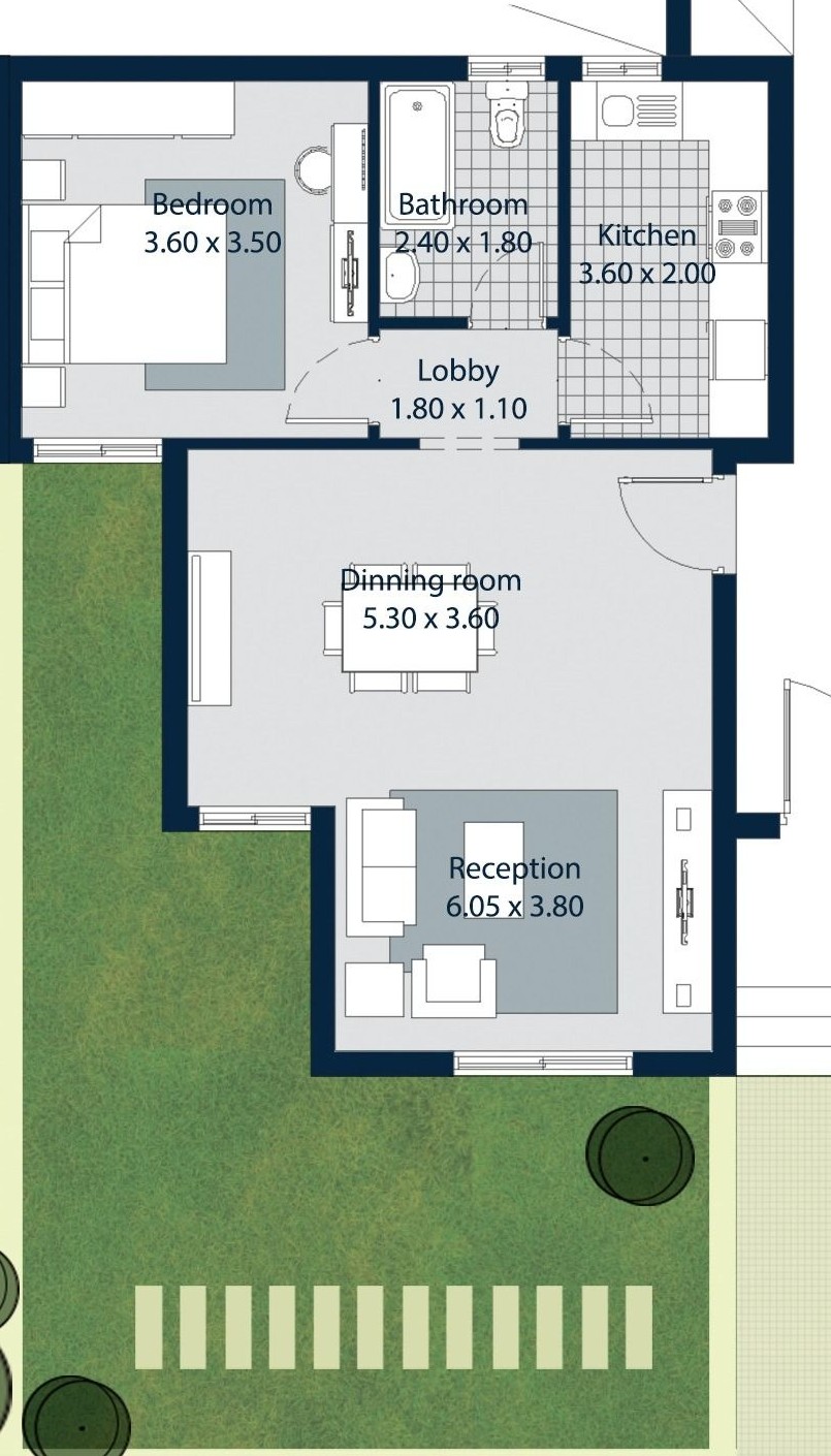 Floor Plan - Beta Greens Mostakbal City Compound Beta Egypt