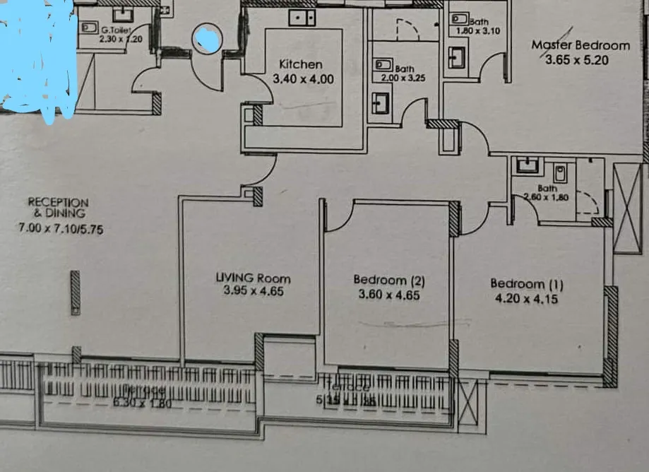 Apartment - كمبوند كابيتال جاردنز بالم هيلز القاهرة الجديدة - Capital Gardens palm hills New Cairo