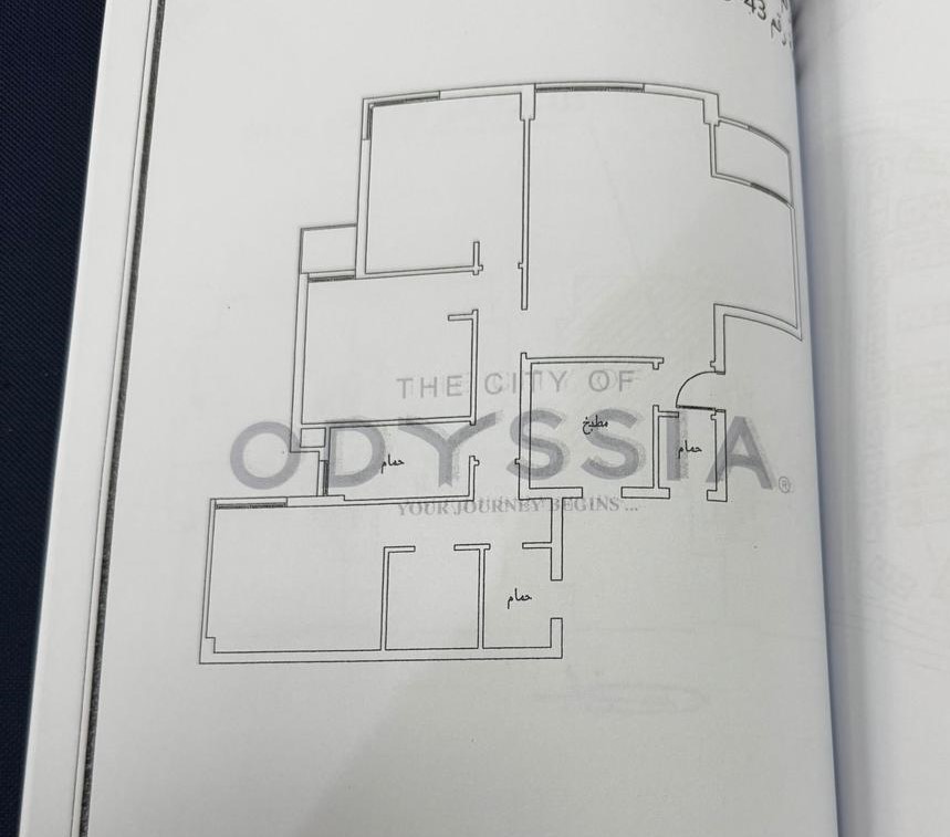 Floor Plan - كمبوند اوديسيا صبور مدينة المستقبل - The City Of Odyssia Mostakbal City