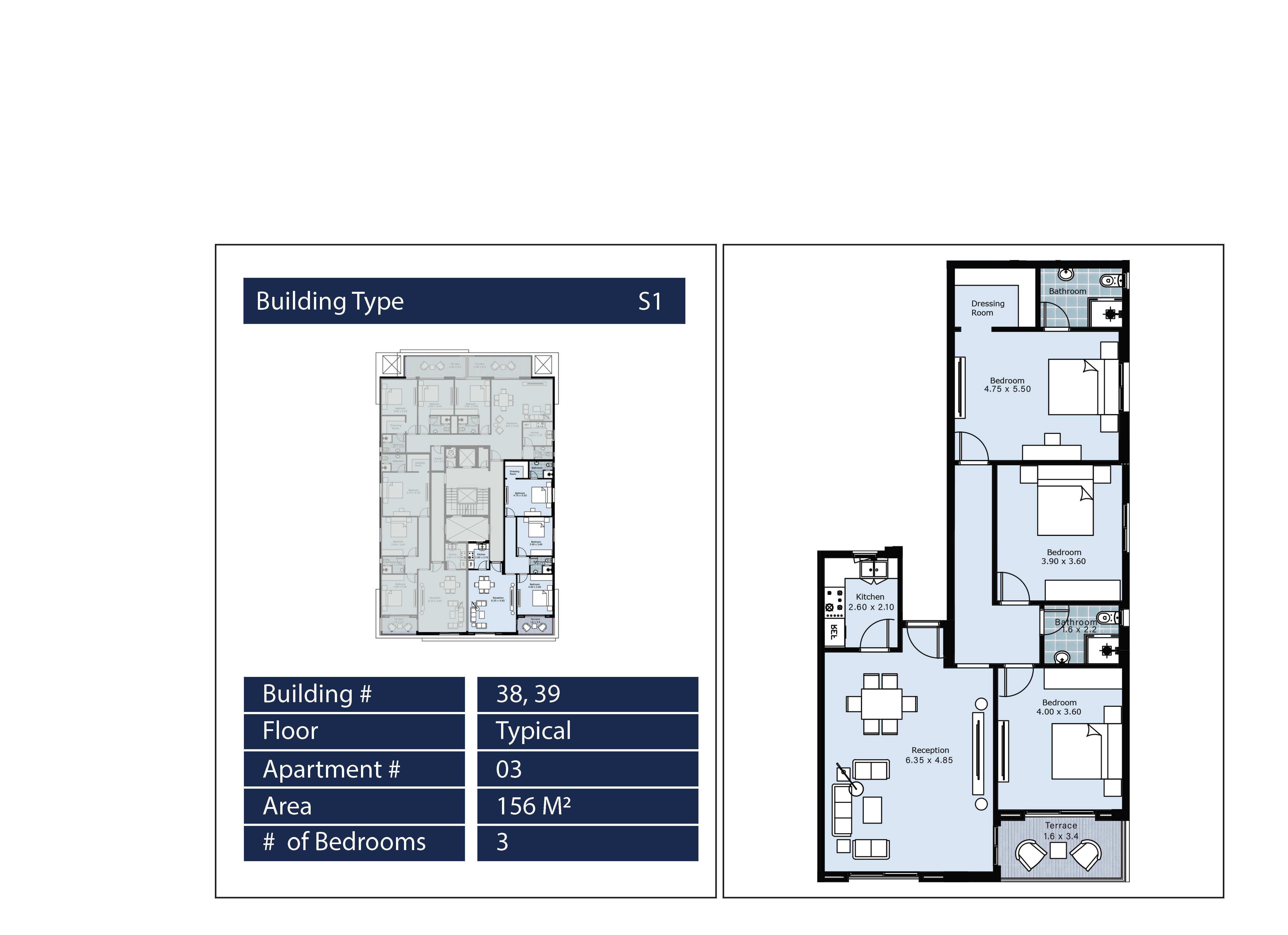 Floor Plan - Fifth Square Al Marasem New Cairo