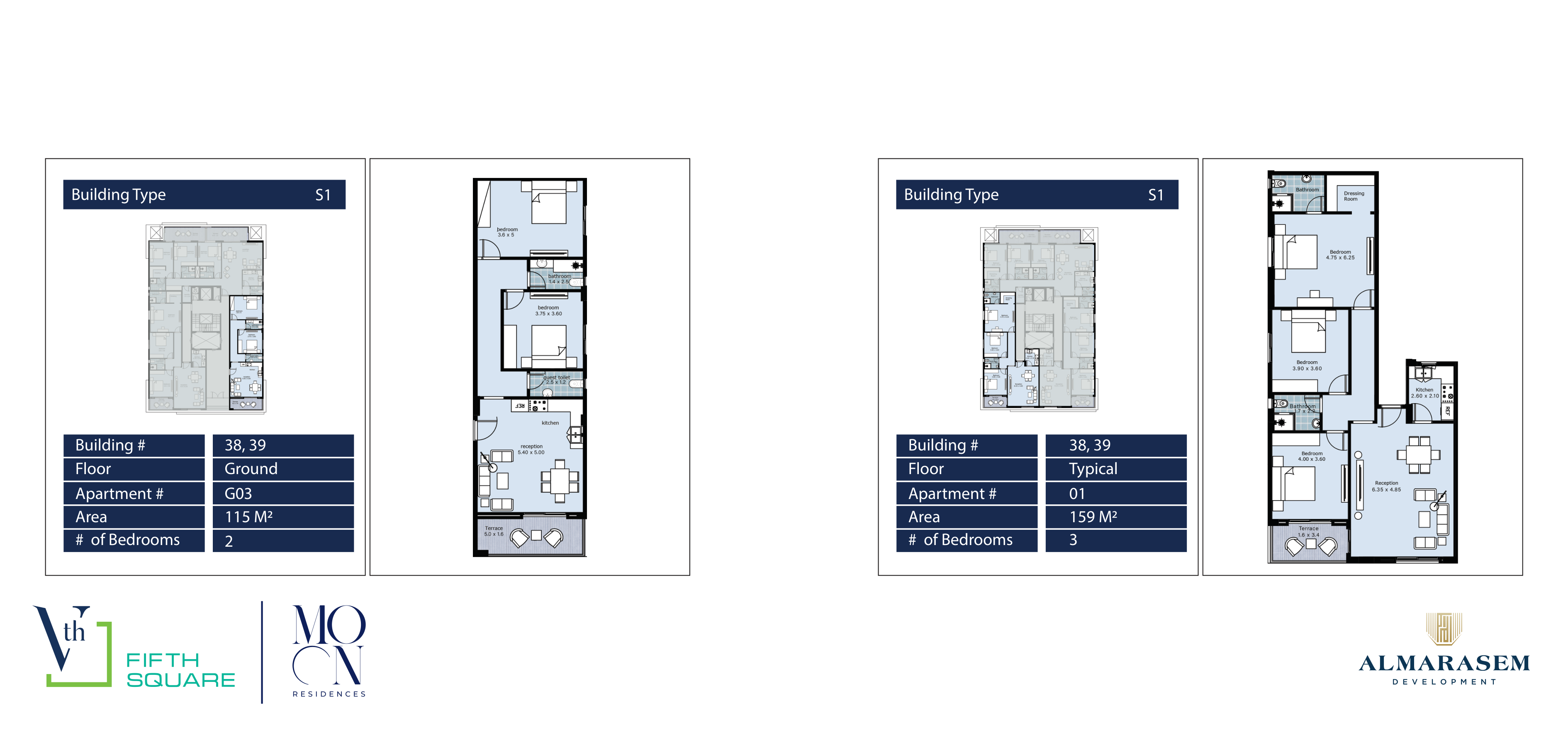 Plan 5 - Fifth Square Al Marasem New Cairo